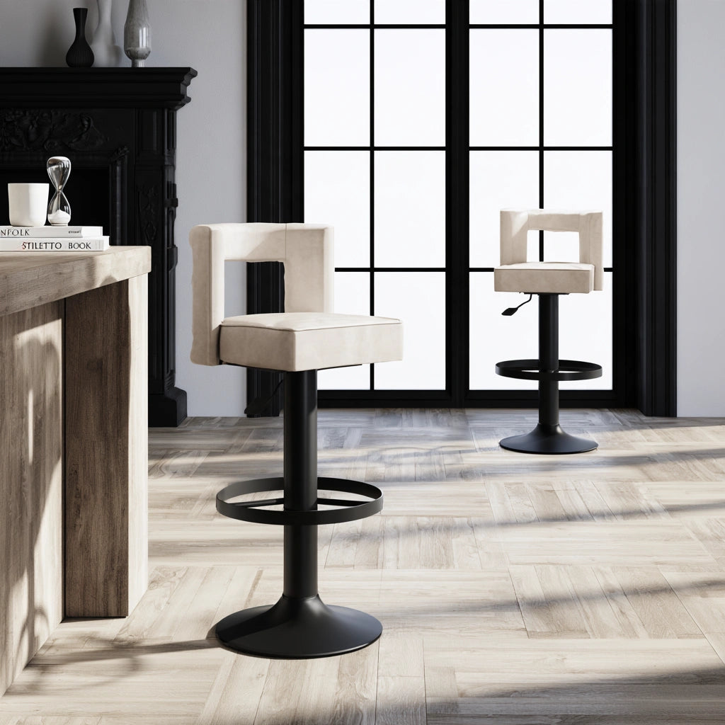 Multifunctionele tafel draaibaar, verstelbaar, kleur beige