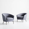 Accentfauteuil, kleur grijs